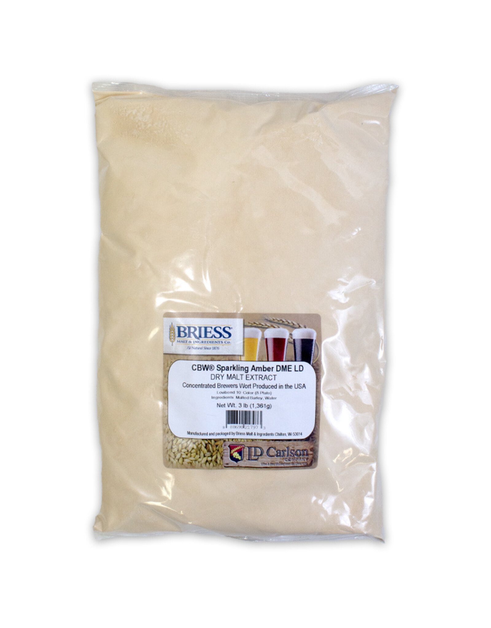 Briess Briess CBW Sparkling Amber Malt Extract - 3 lb