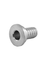 Tailpiece Stainless Steel 3/8'' Barb (Fits 5/16" Tubing)