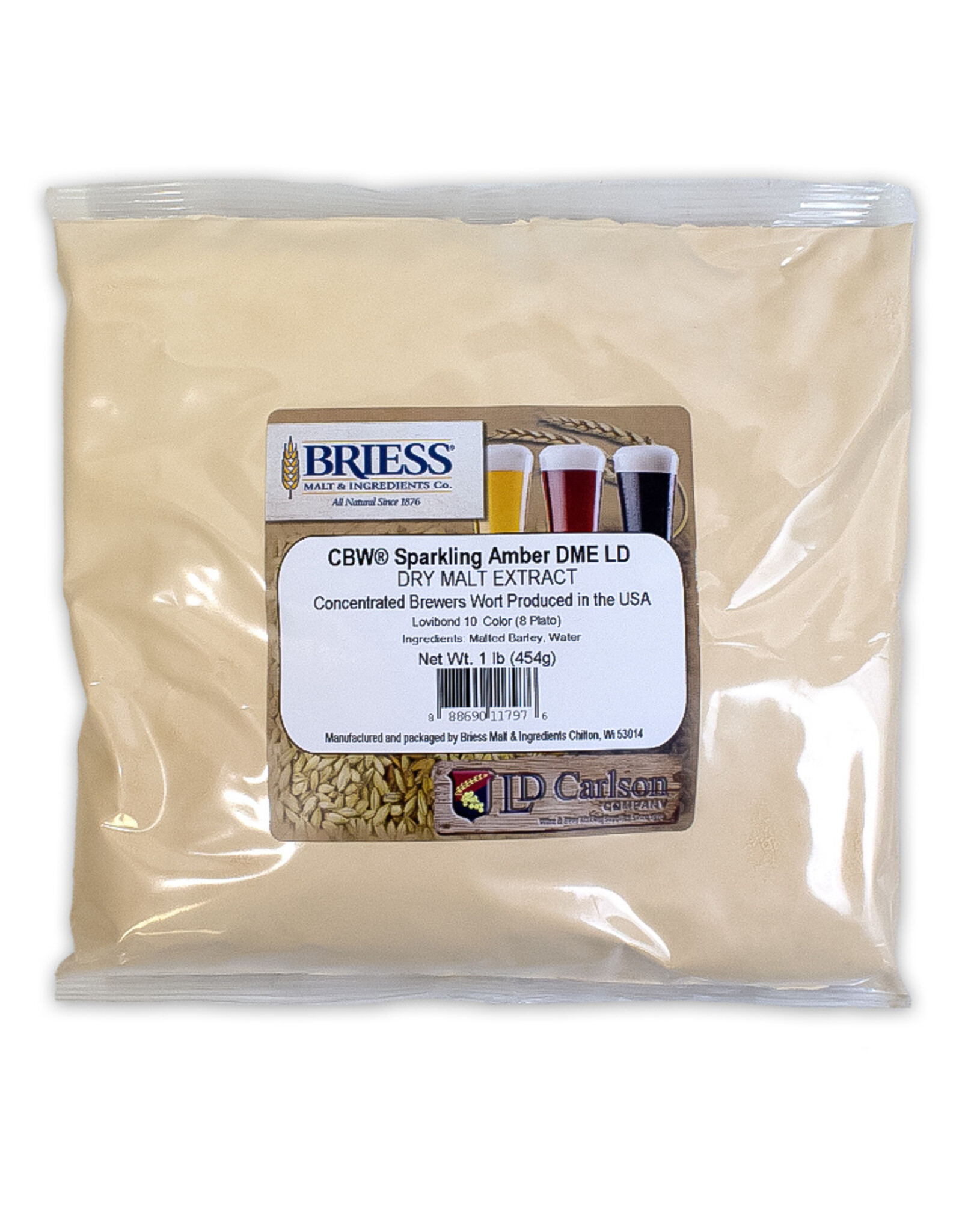 Briess Briess CBW Sparkling Amber Dry Malt Extract - 1 lb