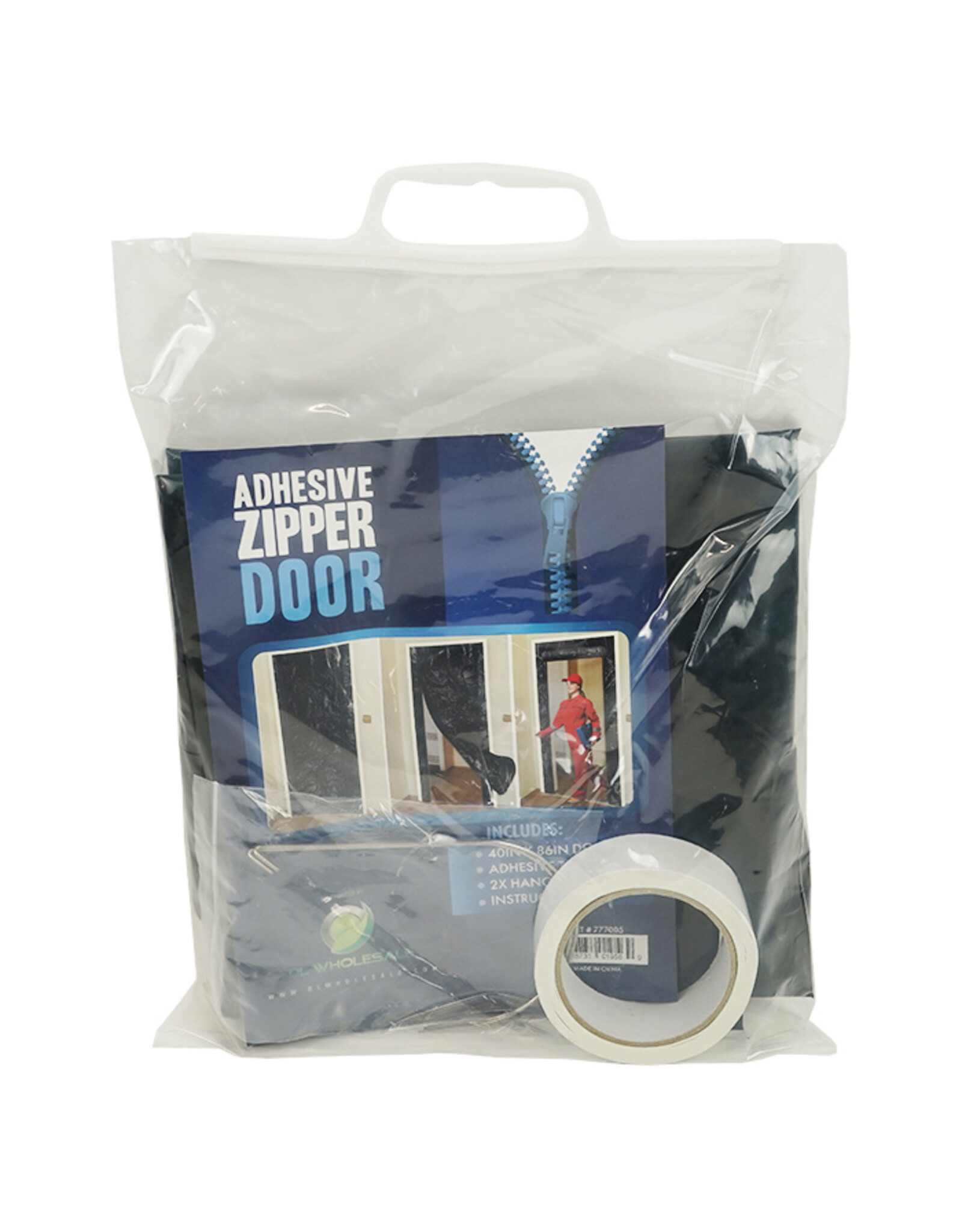 Adhesive Zipper Door 40in x 86in