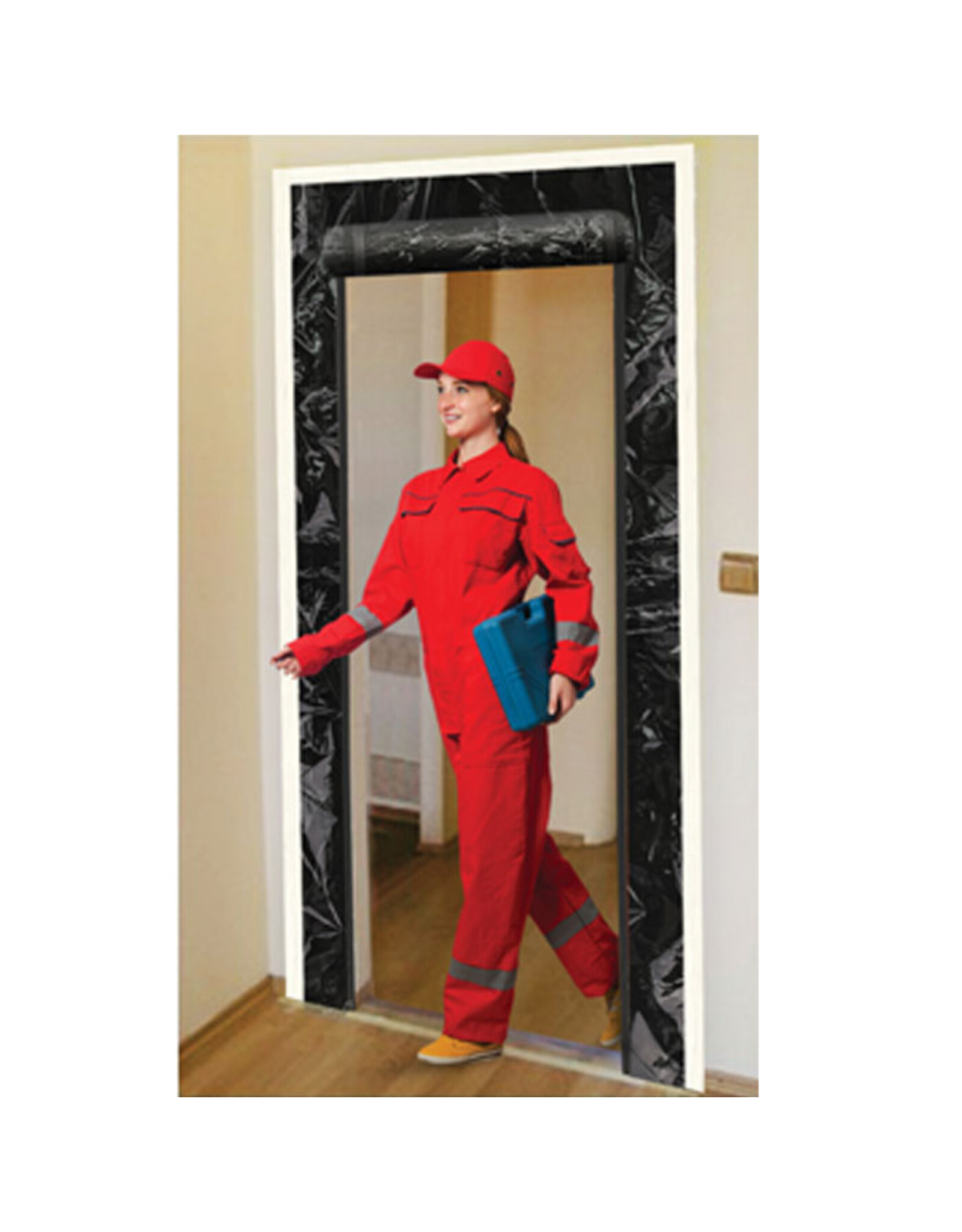 Adhesive Zipper Door 40in x 86in