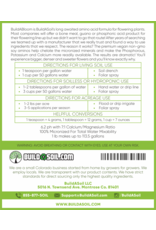 BuildASoil BuildASoil BuildABloom Amino Chelated Bloom Booster- 1 lb
