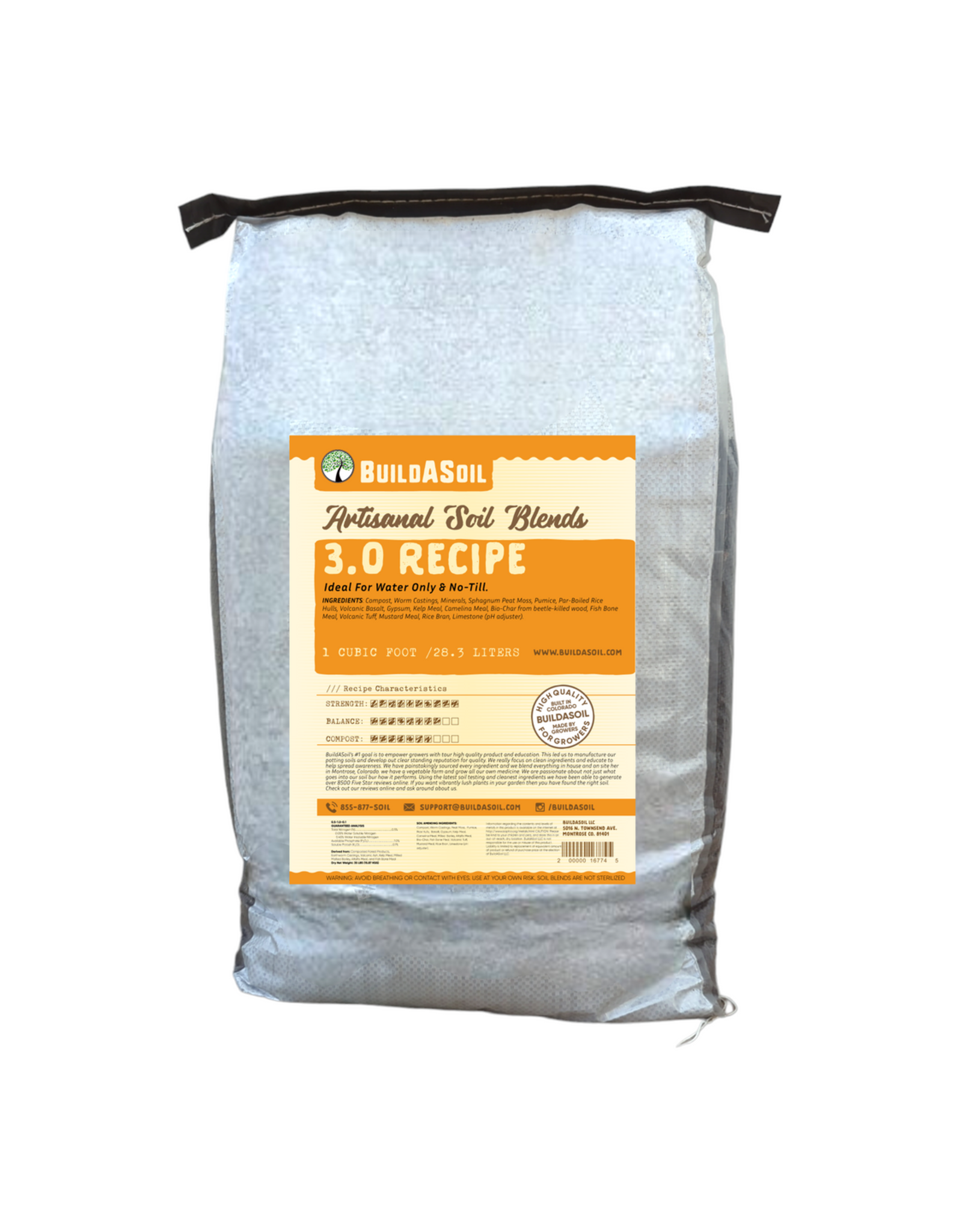 BuildASoil BuildASoil Potting Soil Recipe 3.0 - 1 cuft