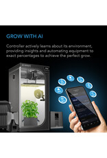 AC Infinity CONTROLLER AI+ Environmental Controller, Dual-Zone VPD, Temperature and Humidity, Bluetooth + WiFi App