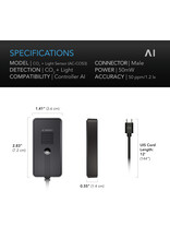 AC Infinity CO2 + Light Sensor for Controller AI+, Enables Equipment Control Programming