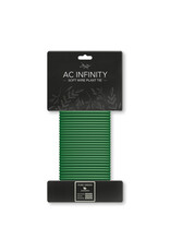 AC Infinity Soft Twist Ties, Thick Rubberized Texture, 10m