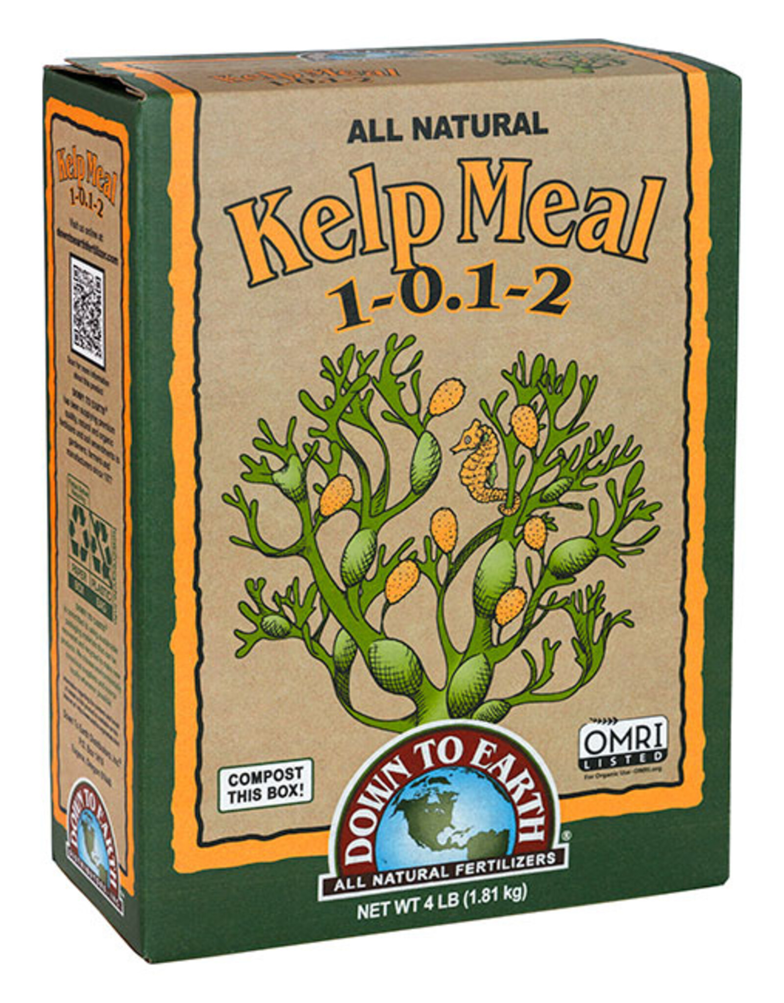 Down To Earth Down To Earth Kelp Meal 1-0.1-2 - 4 lb