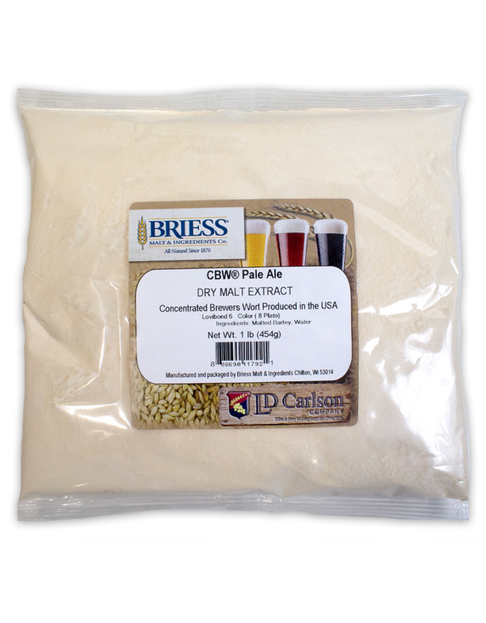 Briess CBW Pale Ale Dry Malt Extract - 1 lb