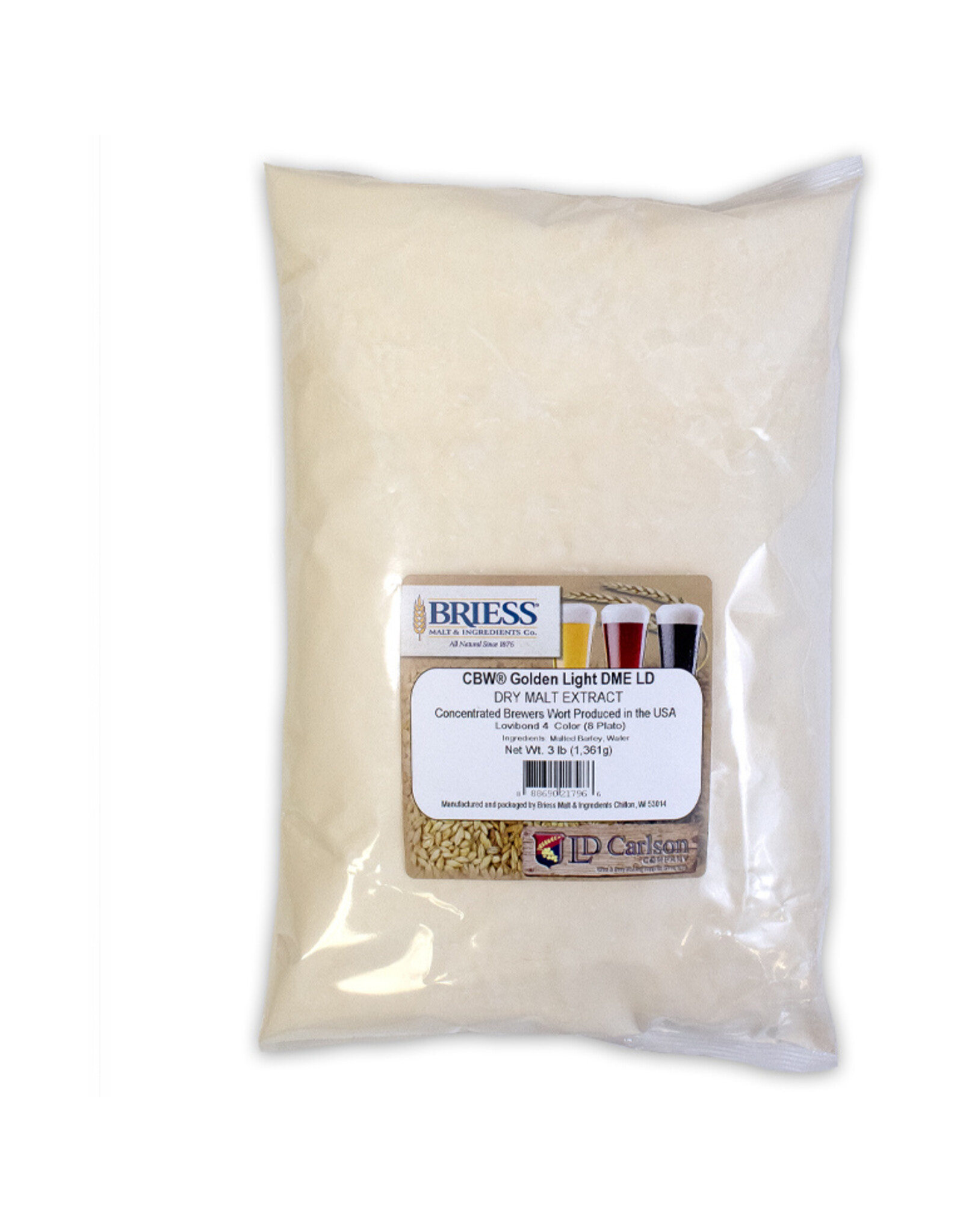Briess Briess CBW Golden Light Dry Malt Extract - 3 lb