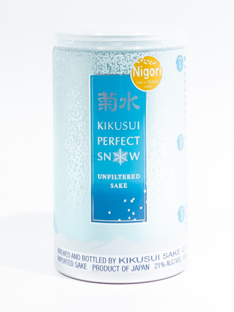 Sake-Nigori Kikusui 'Perfect Snow' Nigori Sake Can