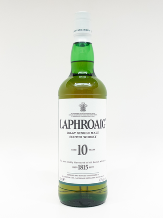 Spirits-Whiskey-Scotch-Single-Malt Laphroaig 10 Year Old Single Malt Scotch Whisky