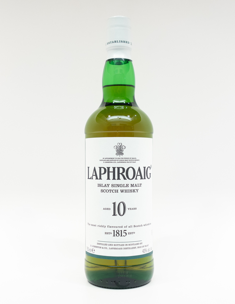 Laphroaig 10 Year Old Single Malt Scotch Whisky 750ml - Artisan
