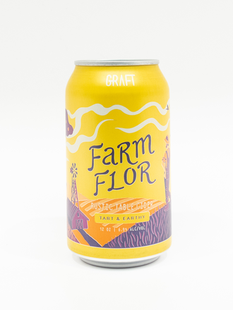 Cider-US-New York State Graft 'Farm Flor' Rustic Cider Can 12oz