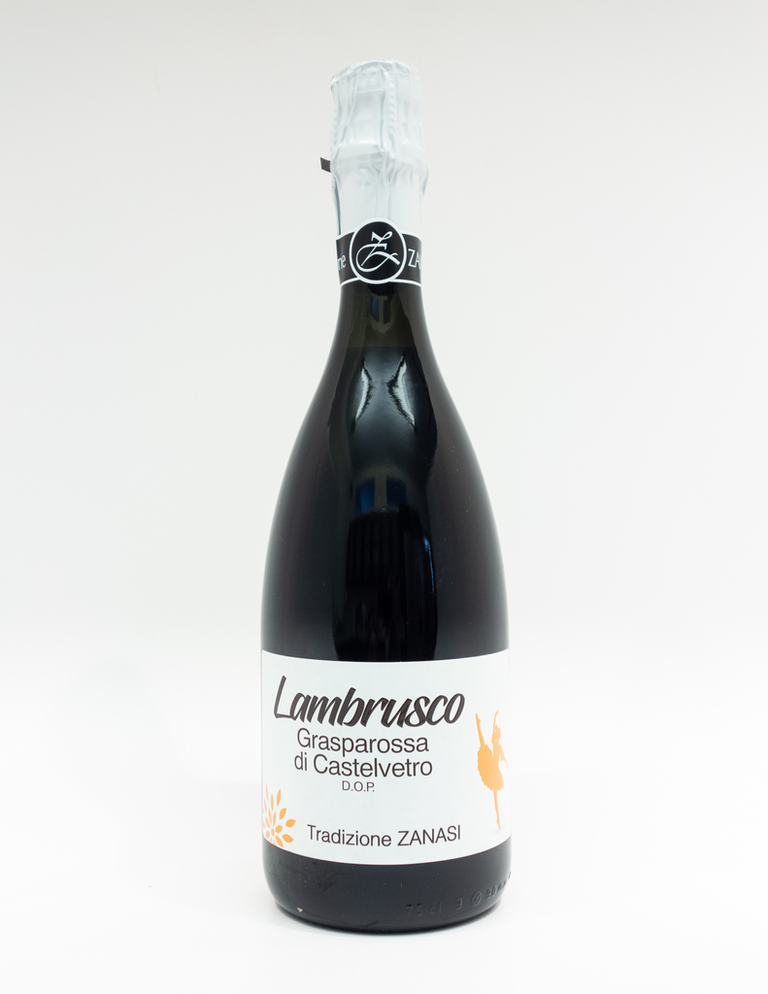 Wine-Sparkling-Italy Zanasi Lambrusco Grasparossa Di Castelvetro DOC 2020