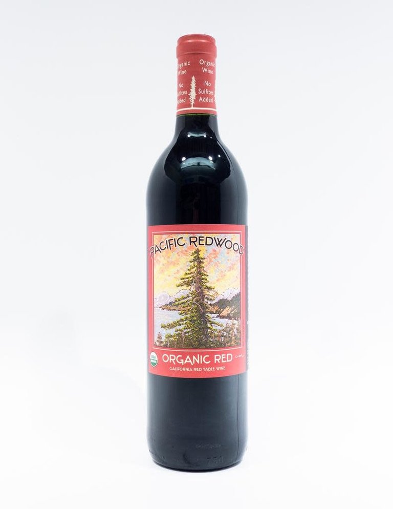 Wine-Red-Lush Pacific Redwood Organic Red NV