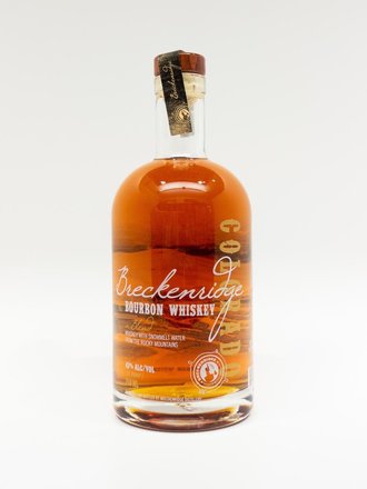 Spirits-Whiskey-Bourbon Breckenridge Bourbon Whiskey