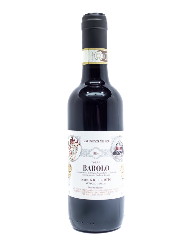 Wine-Red-Big Burlotto Barolo DOCG 2016 375ml