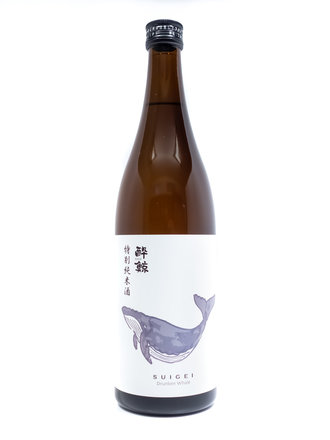 Sake Suigei Shuzo 'Drunken Whale' Tokubetsu Junmai Sake