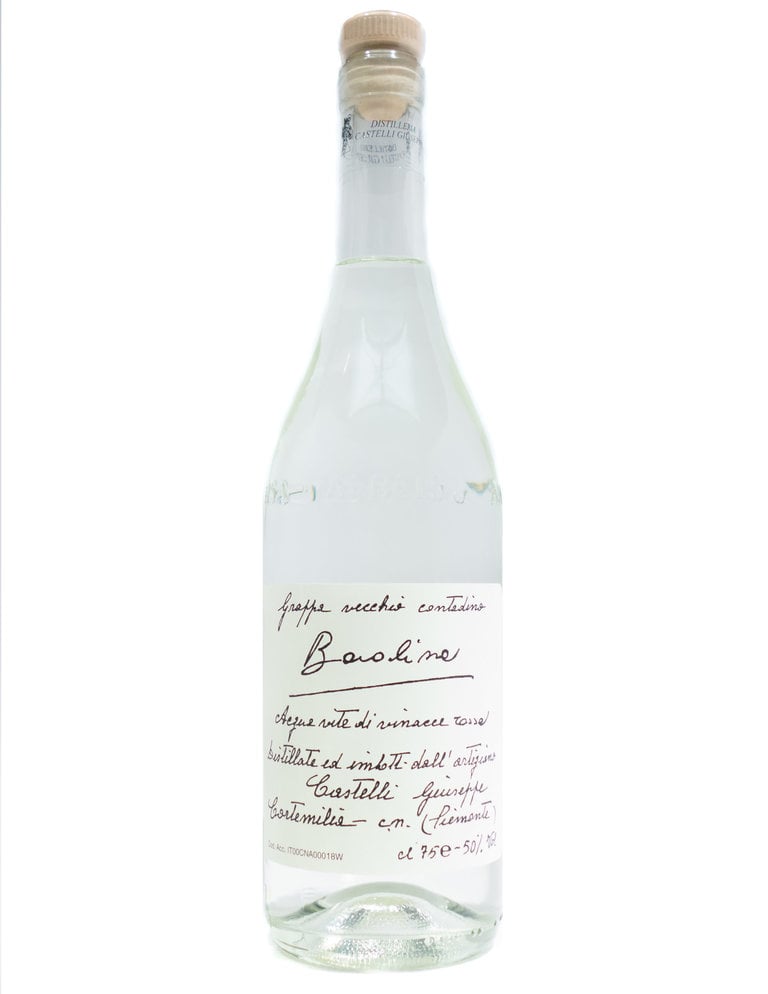 Spirits-Brandy/Grappa/Eau-de-Vie Artigiano Giuseppe Castelli Grappa 'Barolina'