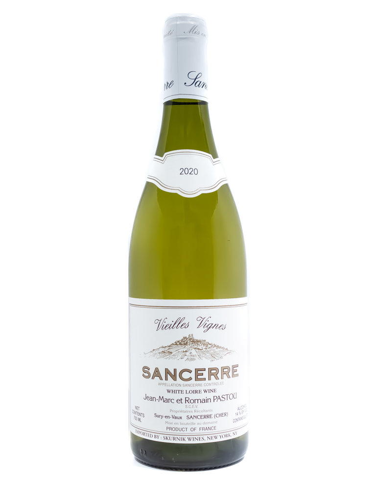 Wine-White-Crisp Domaine Pastou Sancerre AOC Les Boucaults Vieilles Vignes 2020