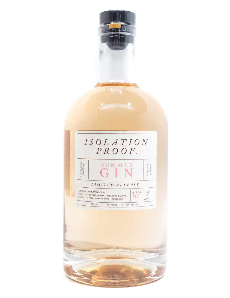 Spirits-Gin Isolation Proof 'Summer Gin'