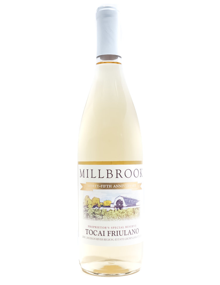 Wine-White-Round Millbrook Winery Tocai Friulano Hudson River Region 2020