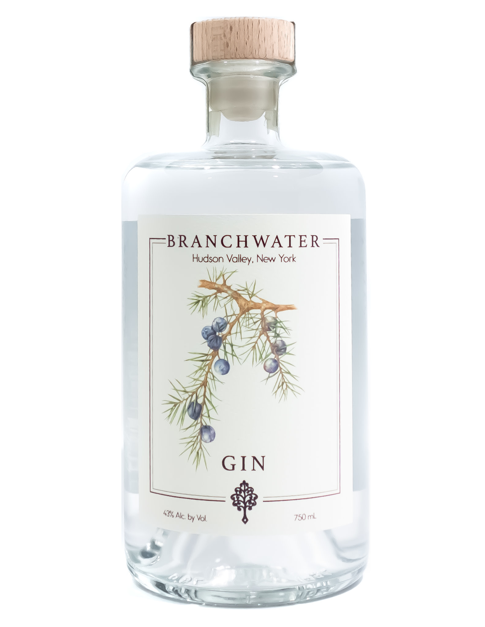 Branchwater Farms Gin 750ml Artisan Wine Shop