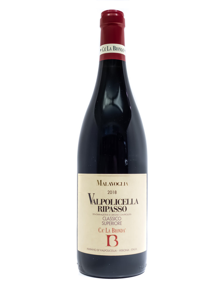 Wine-Red-Lush Ca' La Bionda 'Malavoglia' Valpolicella DOC Ripasso Classico Superiore 2018