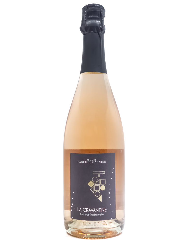 Wine-Sparkling-Cremant Domaine Fabrice Gasnier Brut Méthode Traditionnelle Rosé 'La Cravantine' NV