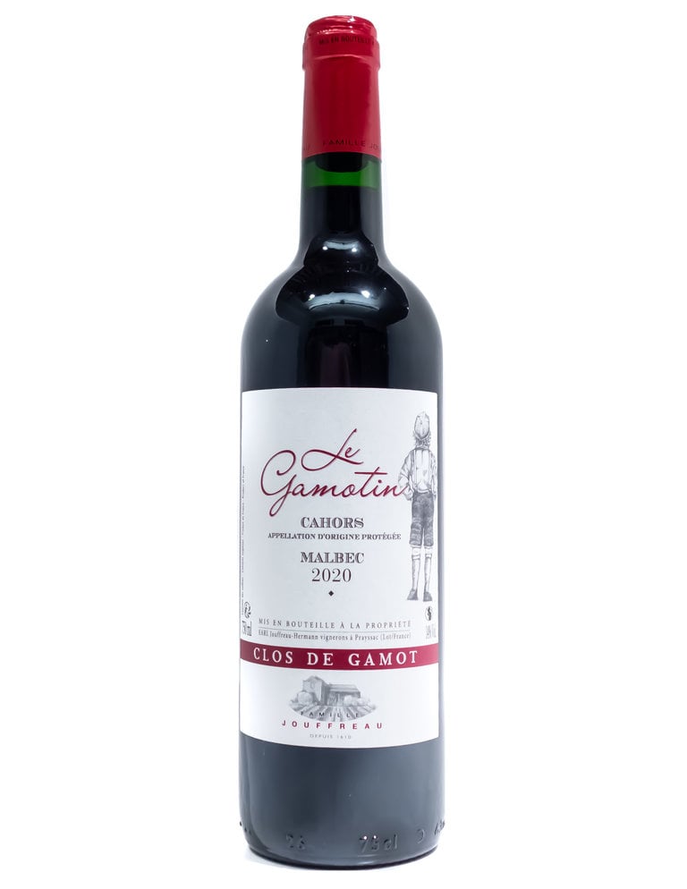 Wine-Red-Lush Clos de Gamot 'Le Gamotin' Cahors AOC  2020