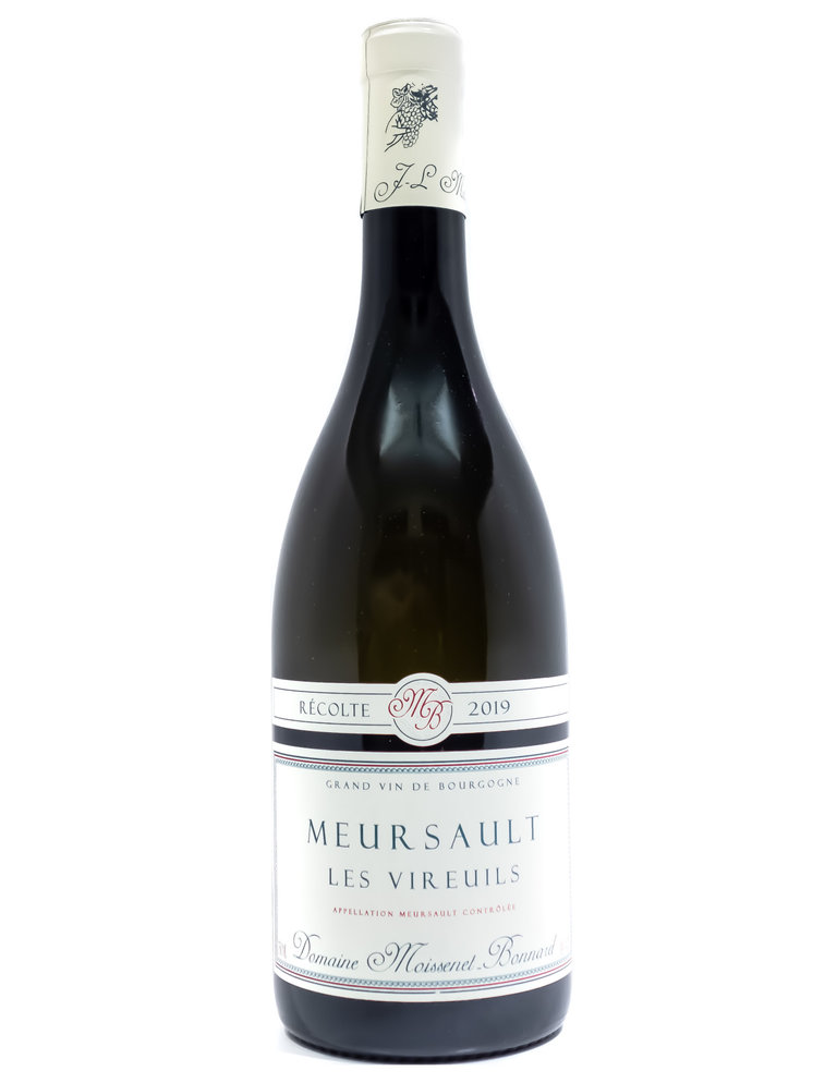 Wine-White-Round Moissenet-Bonnard Meursault AOC Les Vireuils 2019