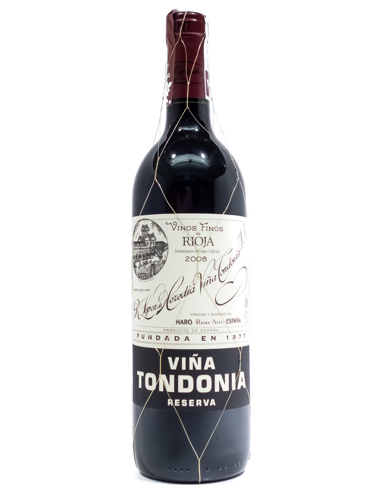 Wine-Red-Lush R. Lopez de Heredia Viña Tondonia Rioja DOCa Reserva 2008