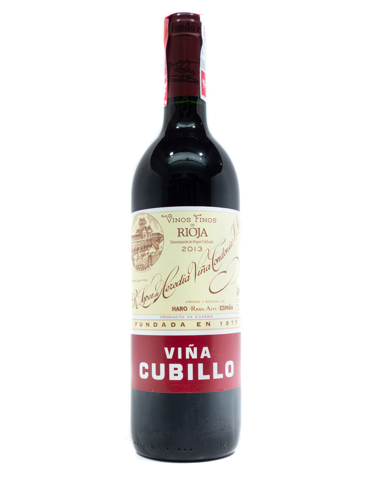 Wine-Red-Lush R. Lopez de Heredia Viña Cubillo Rioja DOCa Crianza 2013
