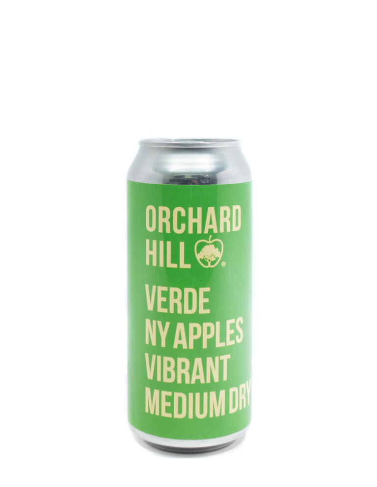 Cider-US-New York State Orchard Hill 'Verde' Cider Can 16oz