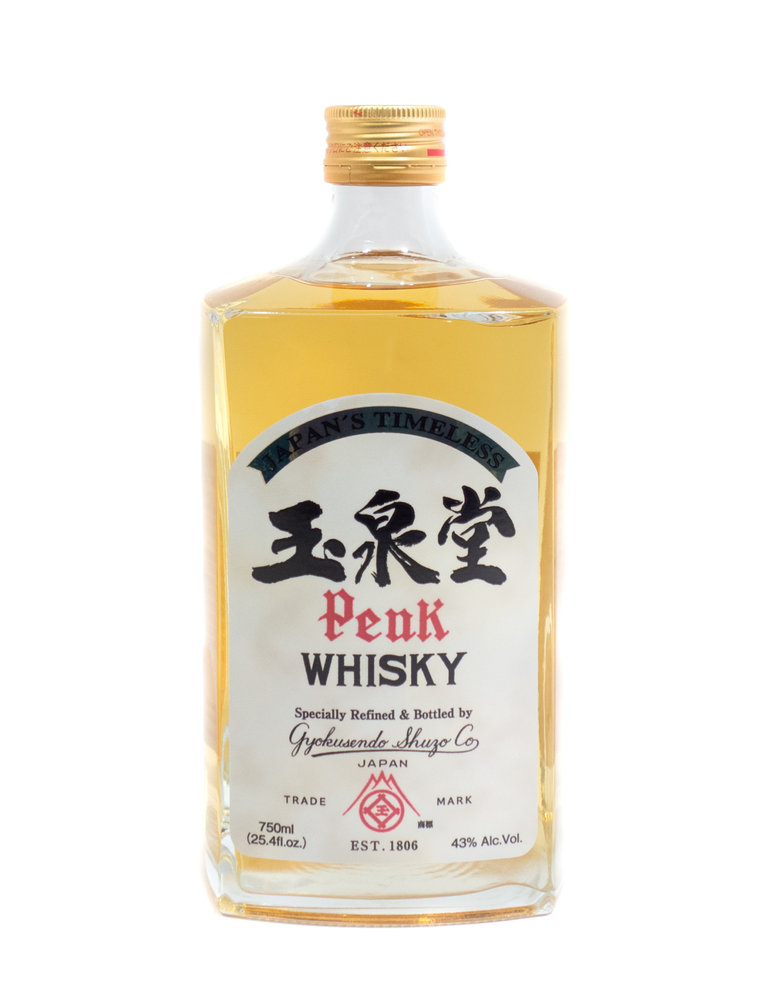 Spirits-Whiskey-Japanese Gyokusendo 'Peak' Japanese Whisky