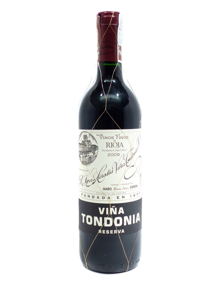 Wine-Red-Lush R. Lopez de Heredia Viña Tondonia Rioja DOCa Reserva 2009