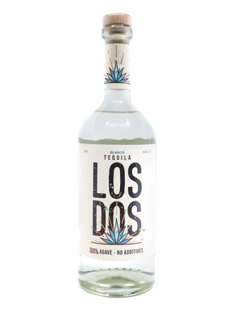Spirits-Tequila-Silver Los Dos Tequila Blanco 750ml