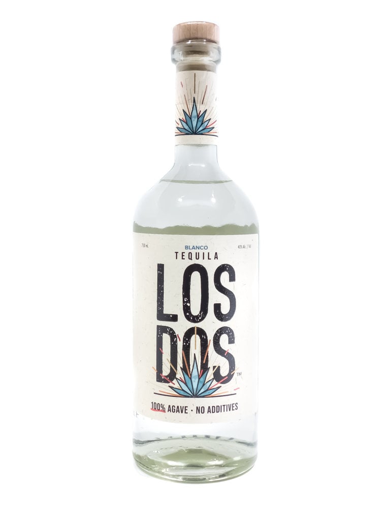 Spirits-Tequila-Silver Los Dos Tequila Blanco 750ml