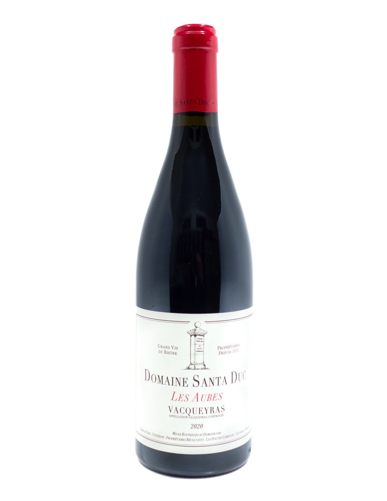 Wine-Red-Big Domaine Santa Duc Vacqueyras AOC Les Aubes 2020