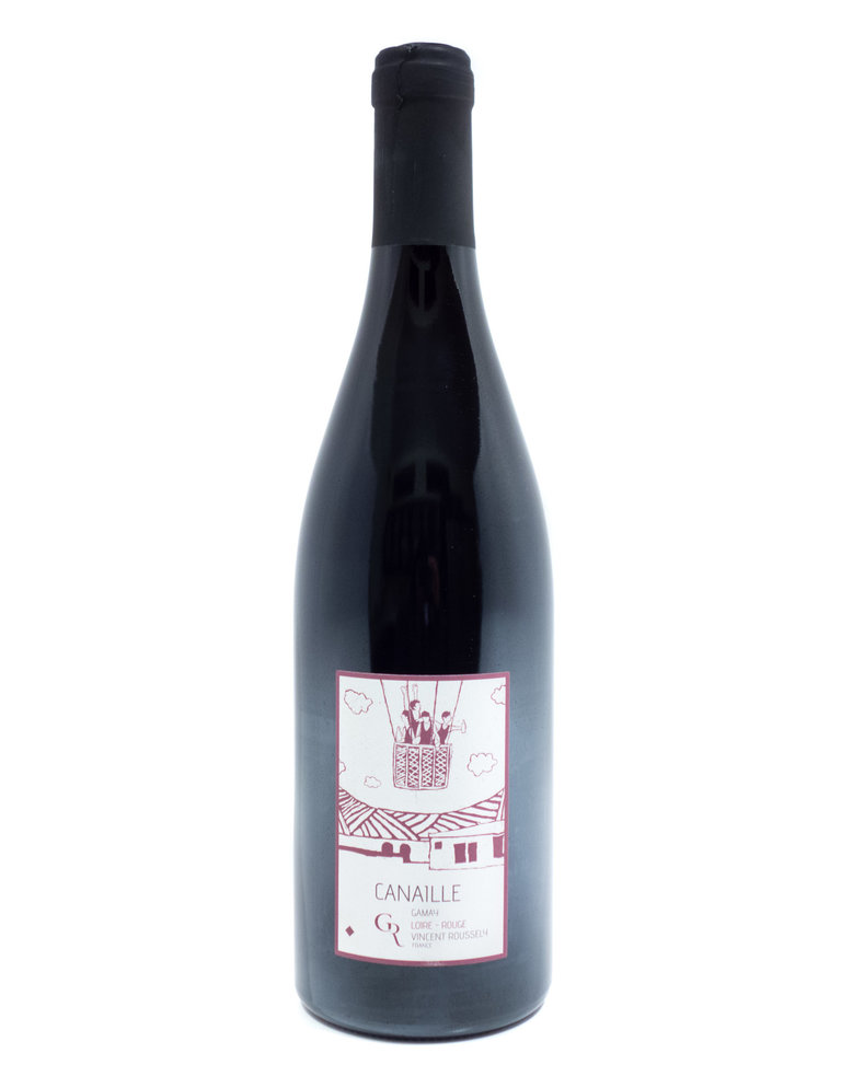 Wine-Red-Light Vincent Roussely 'Canaille' Gamay Touraine AOC Rouge 2021