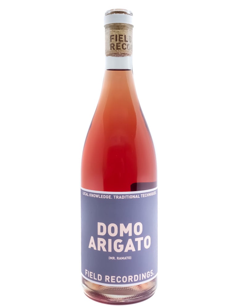 Wine-Orange/Skin-fermented Field Recordings 'Domo Arigato Mr. Ramato' Pinot Grigio Central Coast 2021
