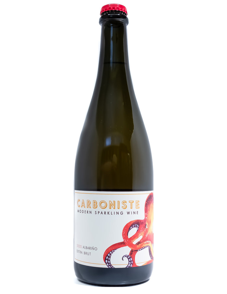 Wine-Sparkling-Petillant Naturel Carboniste Sparkling Albariño Extra Brut Gomes Vineyard California 2021