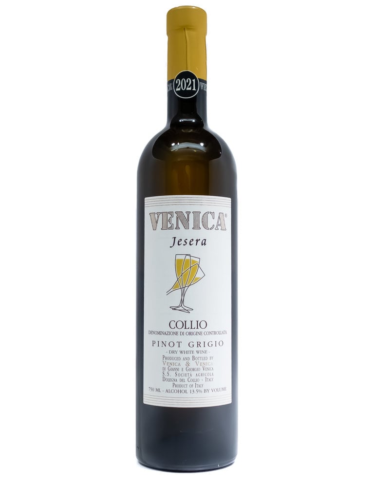Wine-White-Round Venica & Venica Pinot Grigio 'Jesera' Collio DOC 2021