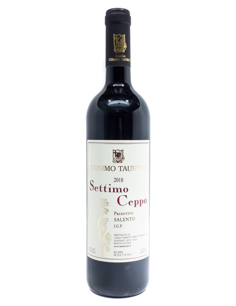 Wine-Red-Big Cosimo Taurino 'Settimo Ceppo' Primitivo Salento IGP 2018