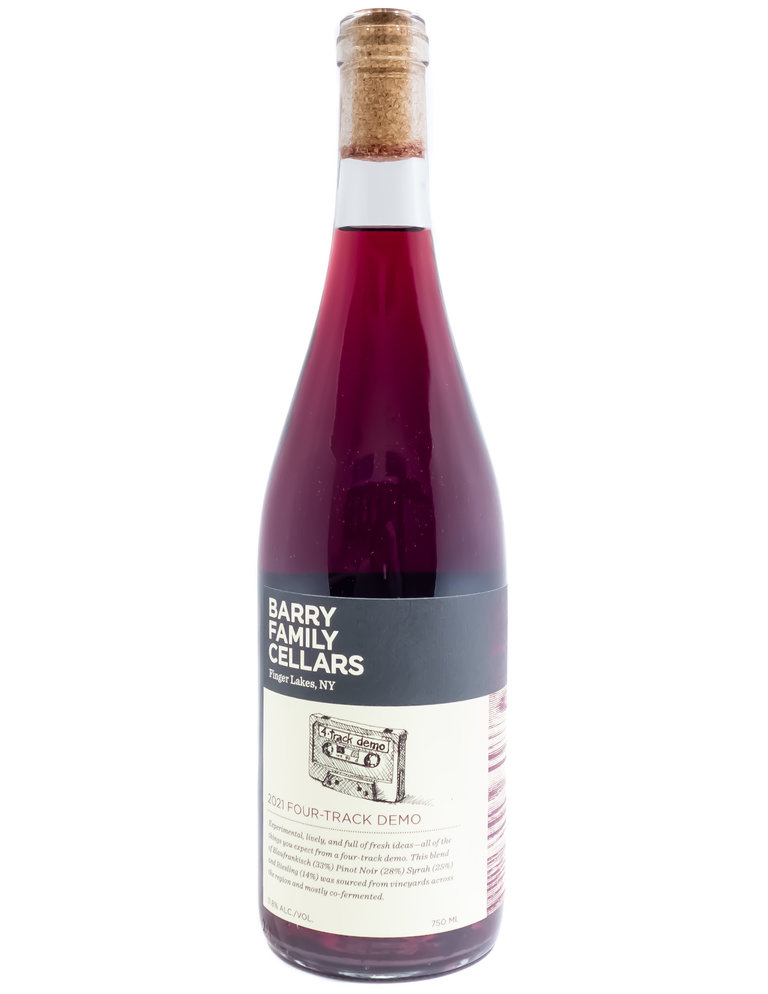 Wine-Red-Light Barry Family Cellars 'Four-Track Demo' Finger Lakes 2021