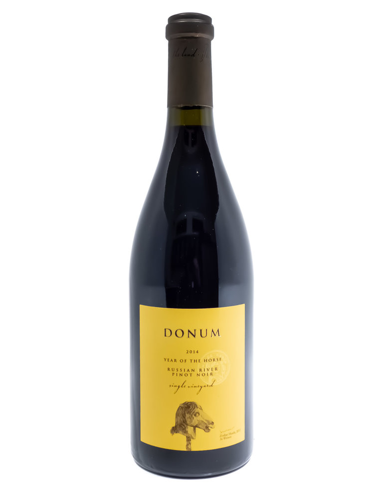 Wine-Red-Lush The Donum Estate 'Year of the Horse' Pinot Noir Russian River Valley 2014