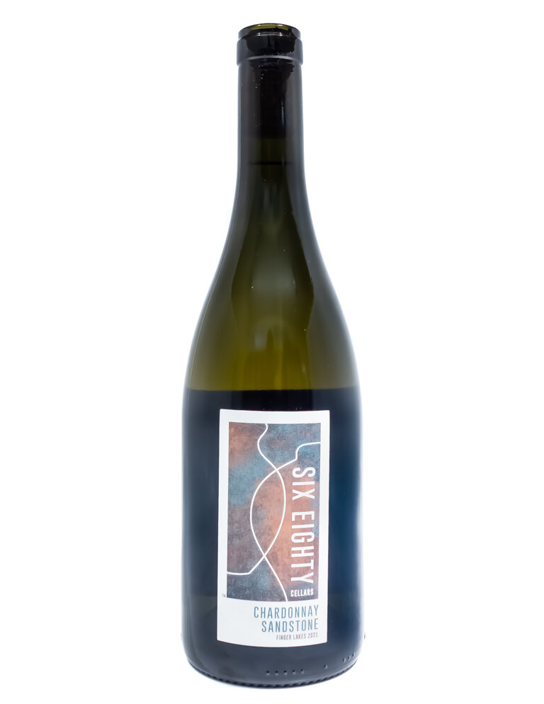 Wine-White-Rich Six Eighty Cellars 'Sandstone' Chardonnay Cayuga Lake 2021