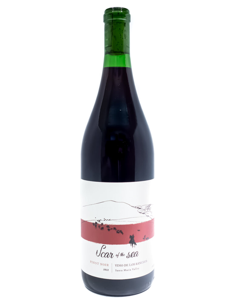 Wine-Red-Lush Scar of the Sea 'Vino de Los Ranchos' Pinot Noir Santa Maria Valley 2022