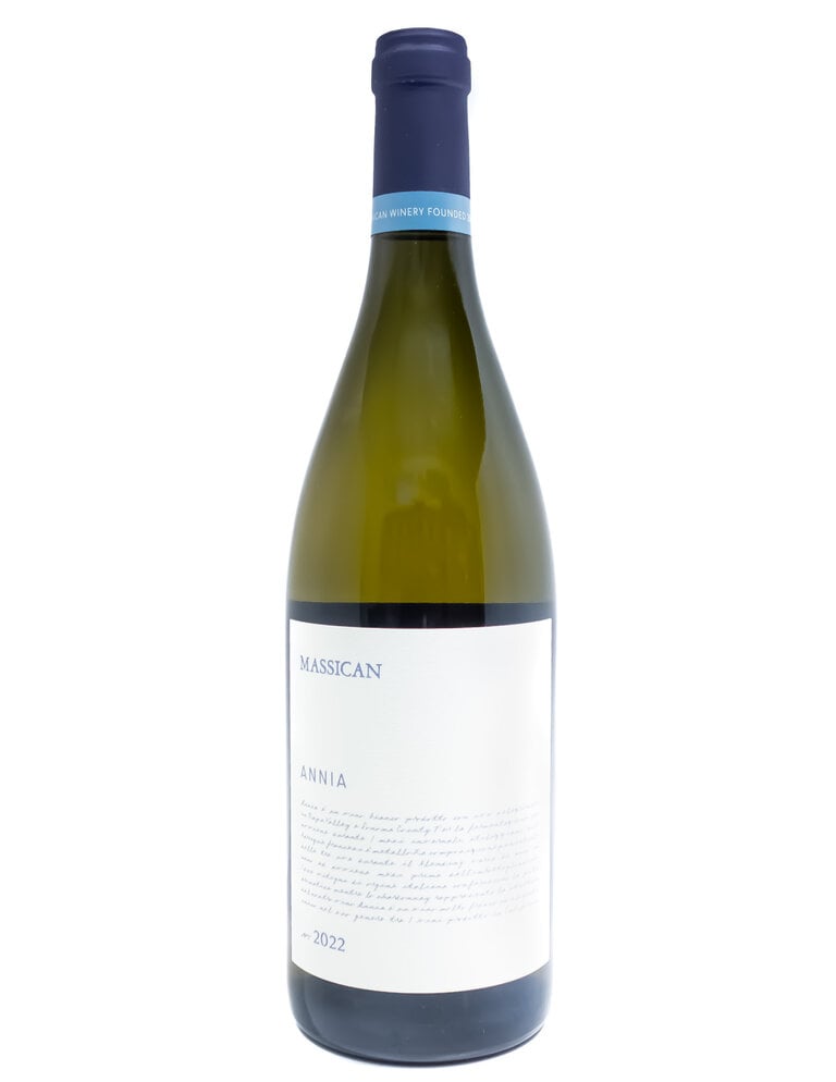 Wine-White-Crisp Massican 'Annia' White California 2022