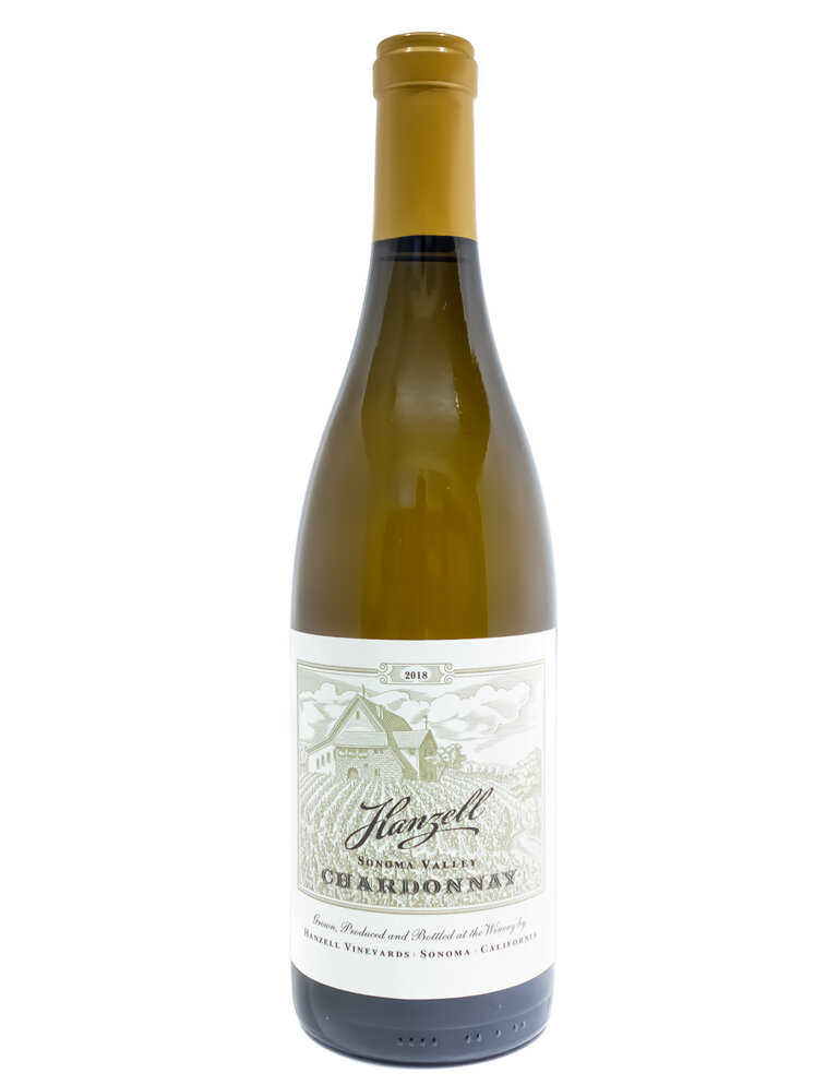 Wine-White-Rich Hanzell Vineyards Estate Chardonnay Sonoma Valley 2018